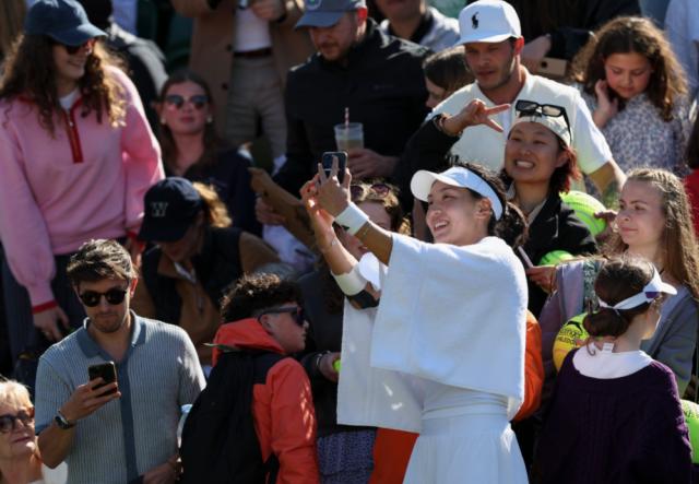 温网第二周还有王欣瑜 但已没有了女单世界第一